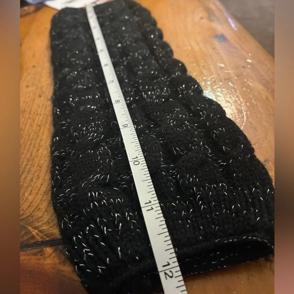 Girl’s Black Leg Warmers